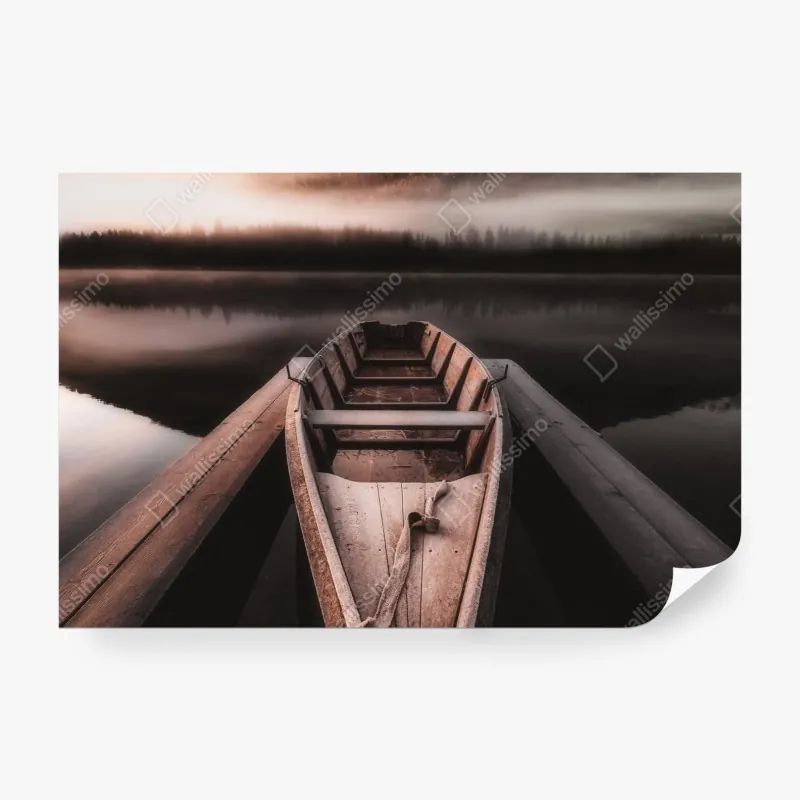 Fototapeta czarno-biały geometryczny wzór w paski – Wallissimo®