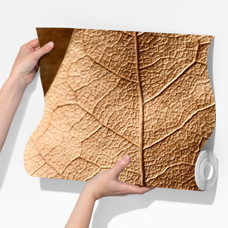 Fototapeta tekstura suchego liścia w zbliżeniu – Wallissimo® Fototapeta tekstura suchego liścia w zbliżeniu – Wallissimo®