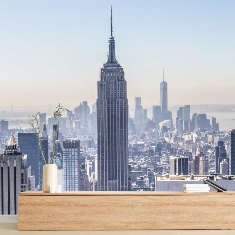 Wall mural New York skyline with Empire State Building