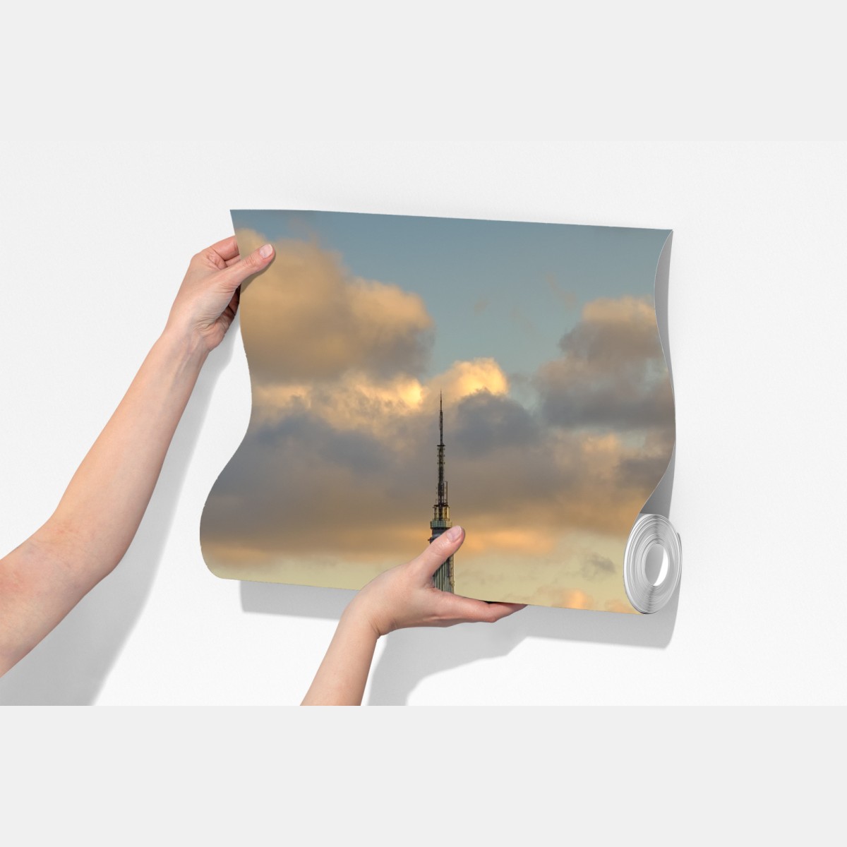 Fototapeta panorama Nowego Jorku o zachodzie słońca – Wallissimo® Fototapeta panorama Nowego Jorku o zachodzie słońca – Wallissimo®