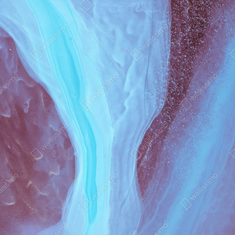 Fototapeta eteryczna turkusowo-różowa marmurowa abstrakcja – Wallissimo® Fototapeta eteryczna turkusowo-różowa marmurowa abstrakcja – Wallissimo®