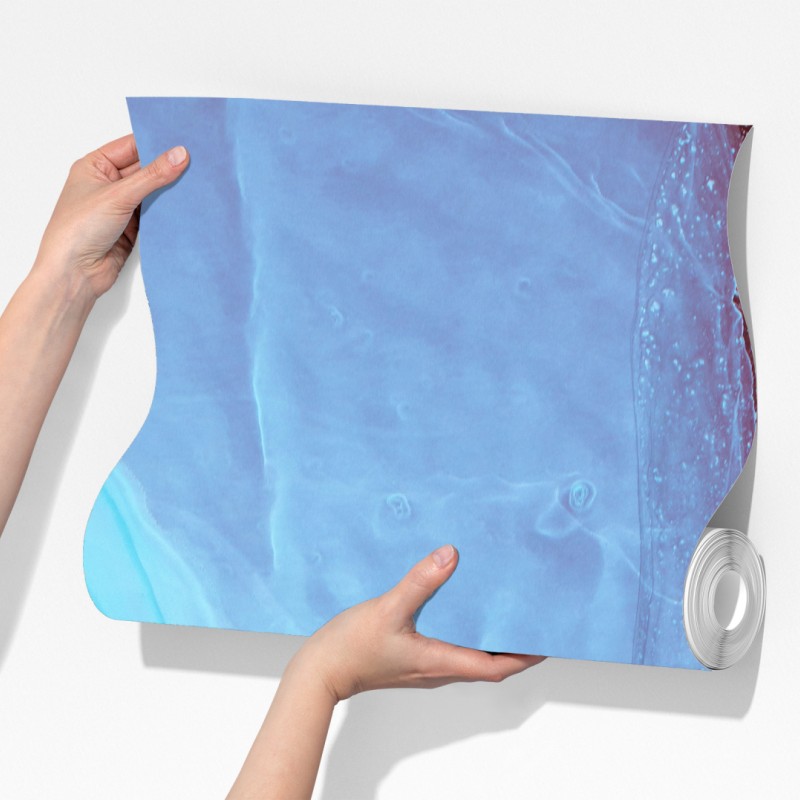 Fototapeta eteryczna turkusowo-różowa marmurowa abstrakcja – Wallissimo® Fototapeta eteryczna turkusowo-różowa marmurowa abstrakcja – Wallissimo®