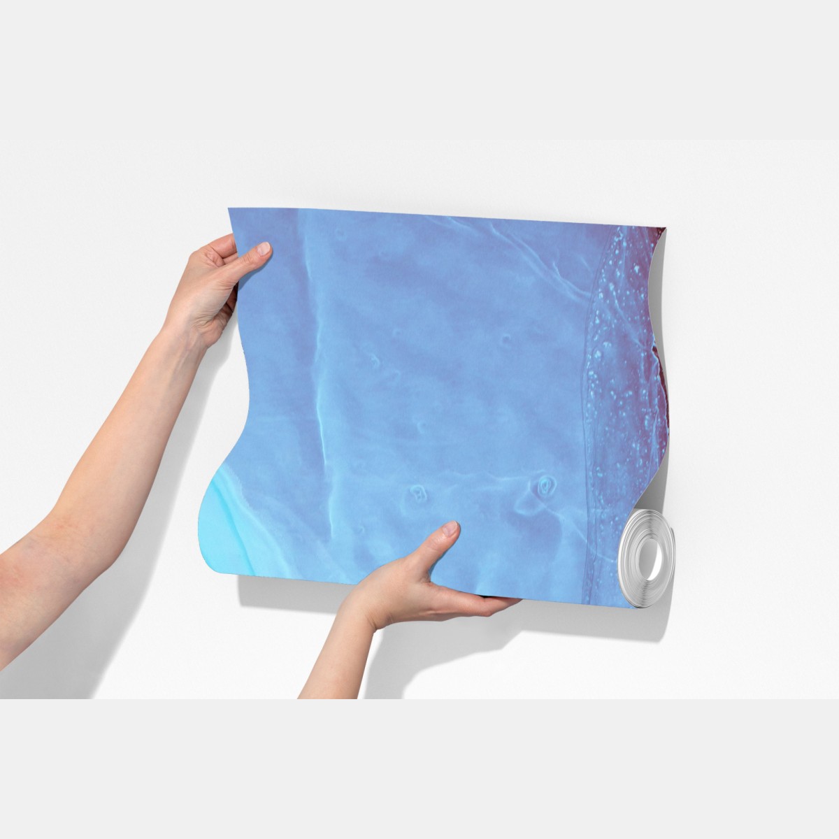 Fototapeta eteryczna turkusowo-różowa marmurowa abstrakcja – Wallissimo® Fototapeta eteryczna turkusowo-różowa marmurowa abstrakcja – Wallissimo®