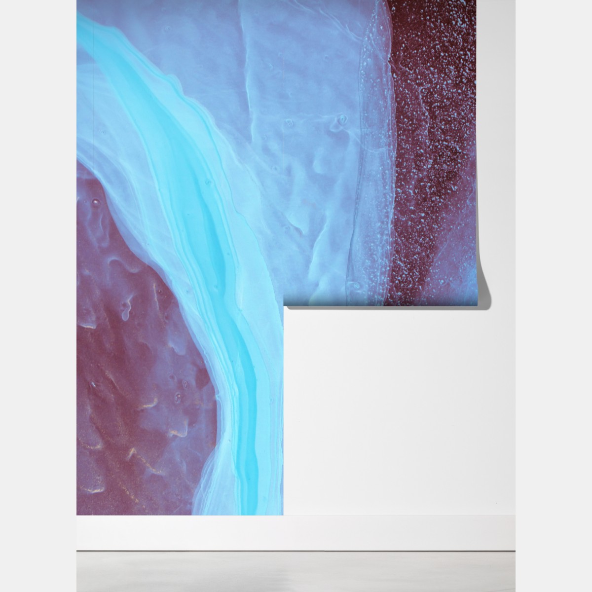 Fototapeta eteryczna turkusowo-różowa marmurowa abstrakcja – Wallissimo® Fototapeta eteryczna turkusowo-różowa marmurowa abstrakcja – Wallissimo®