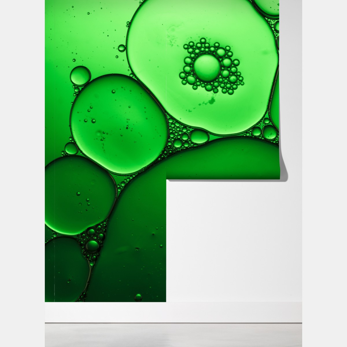 Fototapeta zielone bańki abstrakcyjna kompozycja – Wallissimo® Fototapeta zielone bańki abstrakcyjna kompozycja – Wallissimo®