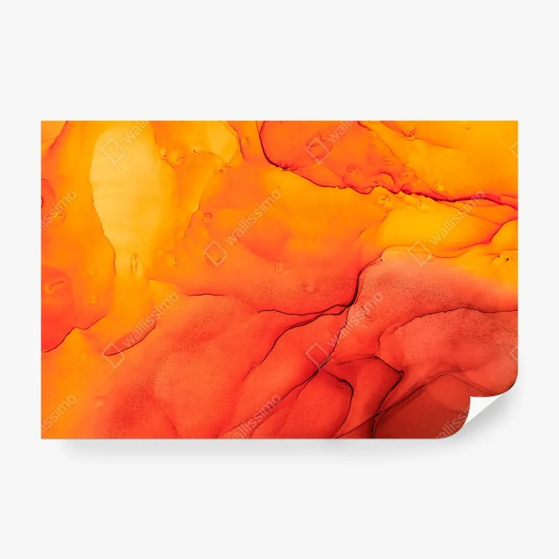 Fototapeta wzór ze złotymi sowami na beżowym tle – Wallissimo®