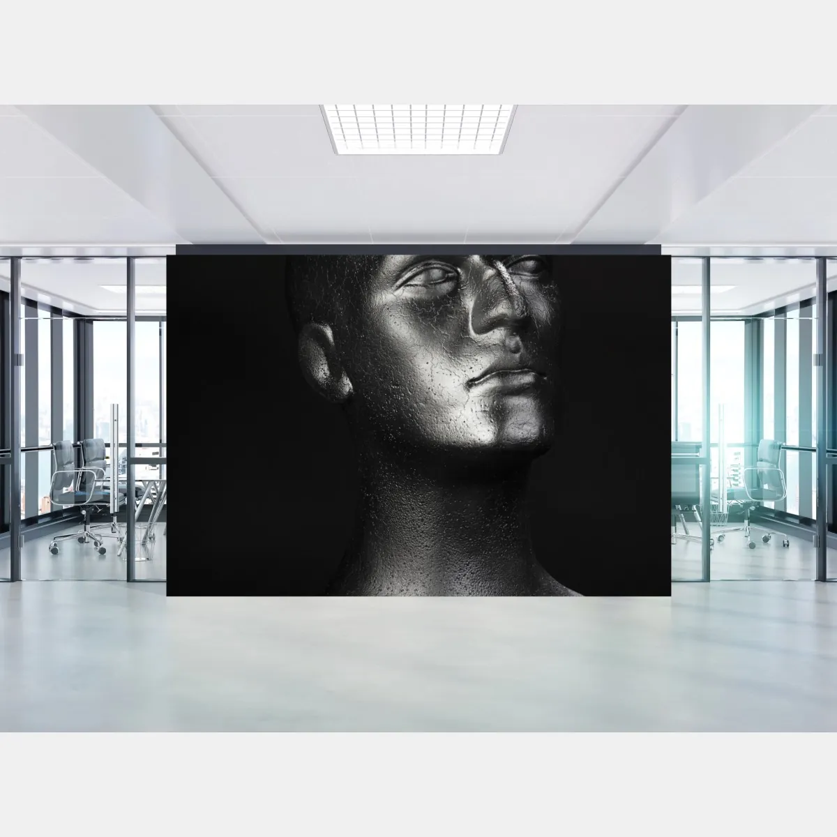 Fototapeta czarne popiersie manekina – Wallissimo® Fototapeta czarne popiersie manekina – Wallissimo®