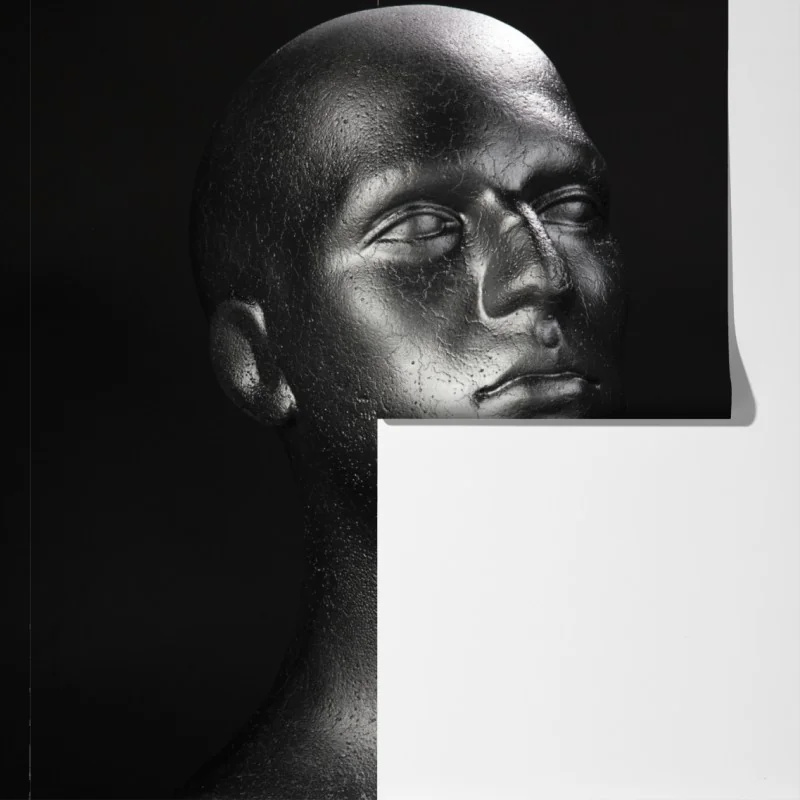 Fototapeta czarne popiersie manekina – Wallissimo® Fototapeta czarne popiersie manekina – Wallissimo®