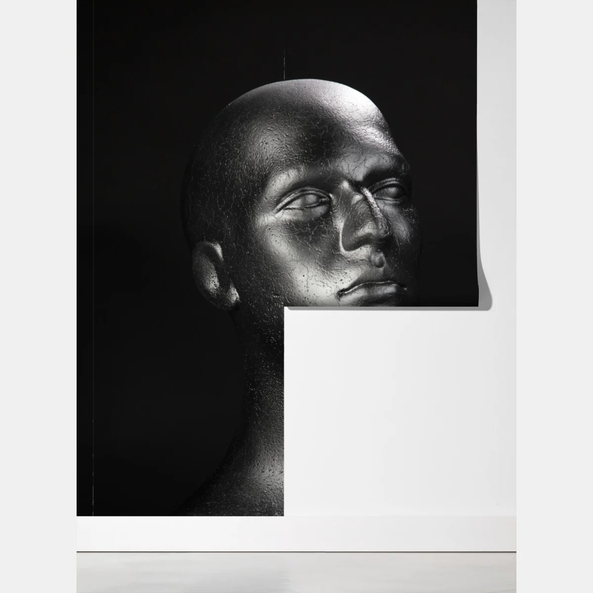 Fototapeta czarne popiersie manekina – Wallissimo® Fototapeta czarne popiersie manekina – Wallissimo®