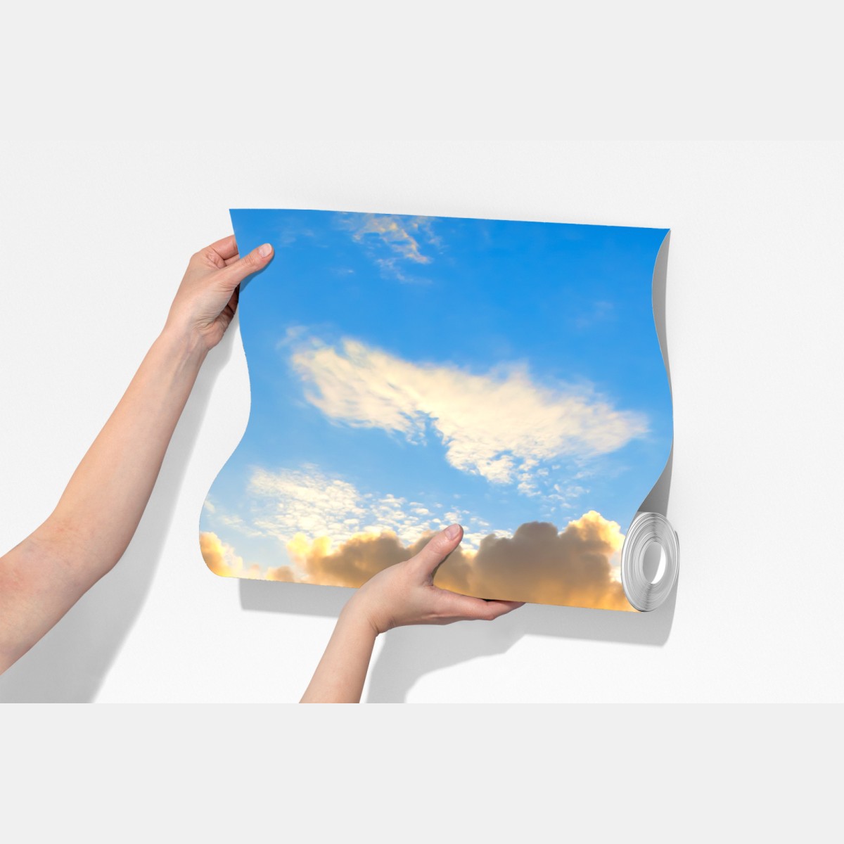 Fototapeta wschód słońca nad łąką pełną fioletowych kwiatów – Wallissimo® Fototapeta wschód słońca nad łąką pełną fioletowych kwiatów – Wallissimo®