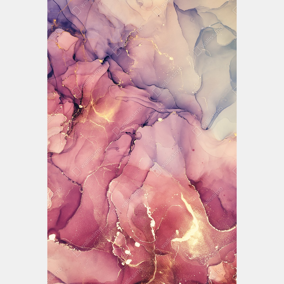 Fototapeta eteryczna fioletowa abstrakcja marmurowa – Wallissimo® Fototapeta eteryczna fioletowa abstrakcja marmurowa – Wallissimo®
