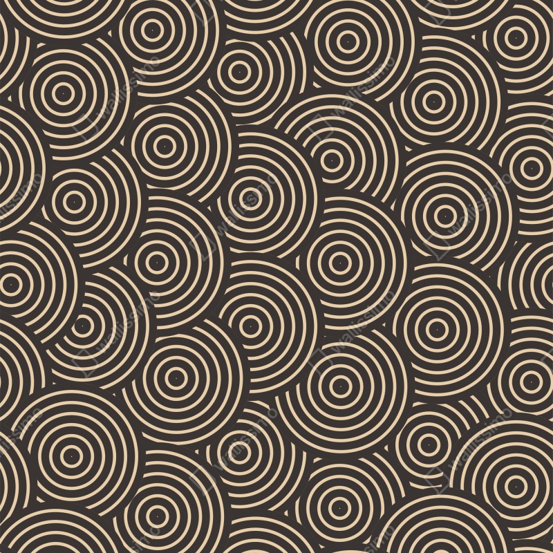 Fototapeta retro koncentryczne koła – Wallissimo® Fototapeta retro koncentryczne koła – Wallissimo®