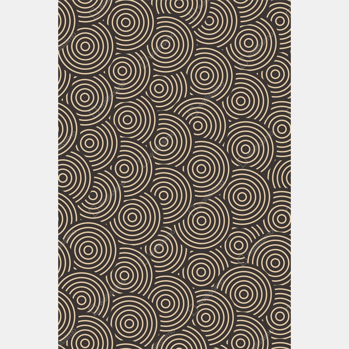 Fototapeta retro koncentryczne koła – Wallissimo® Fototapeta retro koncentryczne koła – Wallissimo®