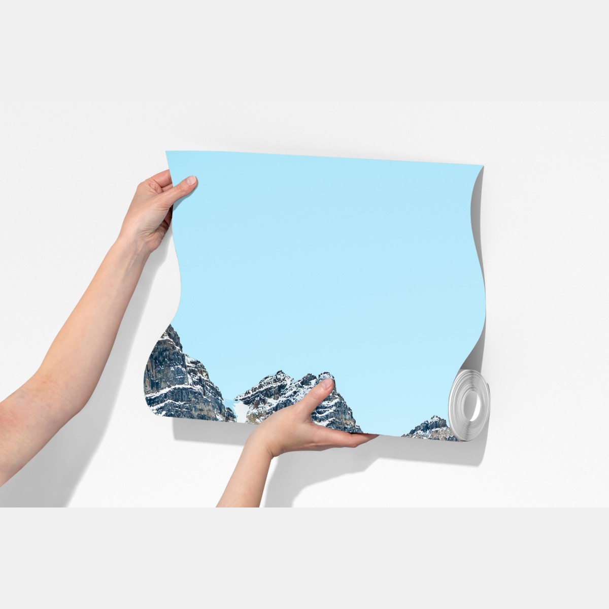 Fototapeta lodowe turkusowe odbicie gór – Wallissimo® Fototapeta lodowe turkusowe odbicie gór – Wallissimo®