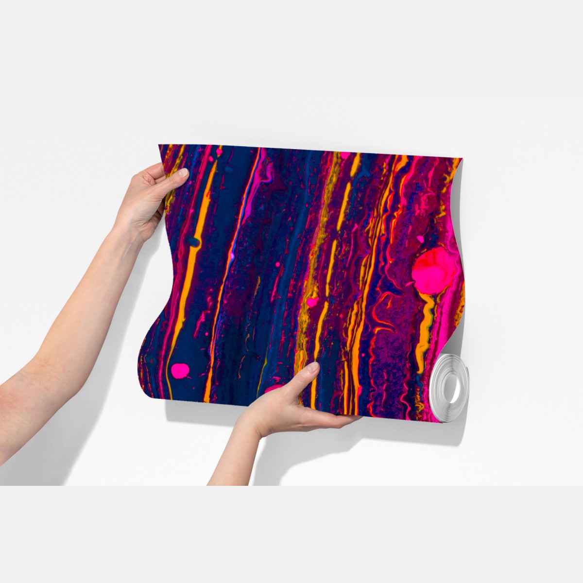 Fototapeta neonowa marmurkowa grafika abstrakcyjna – Wallissimo® Fototapeta neonowa marmurkowa grafika abstrakcyjna – Wallissimo®