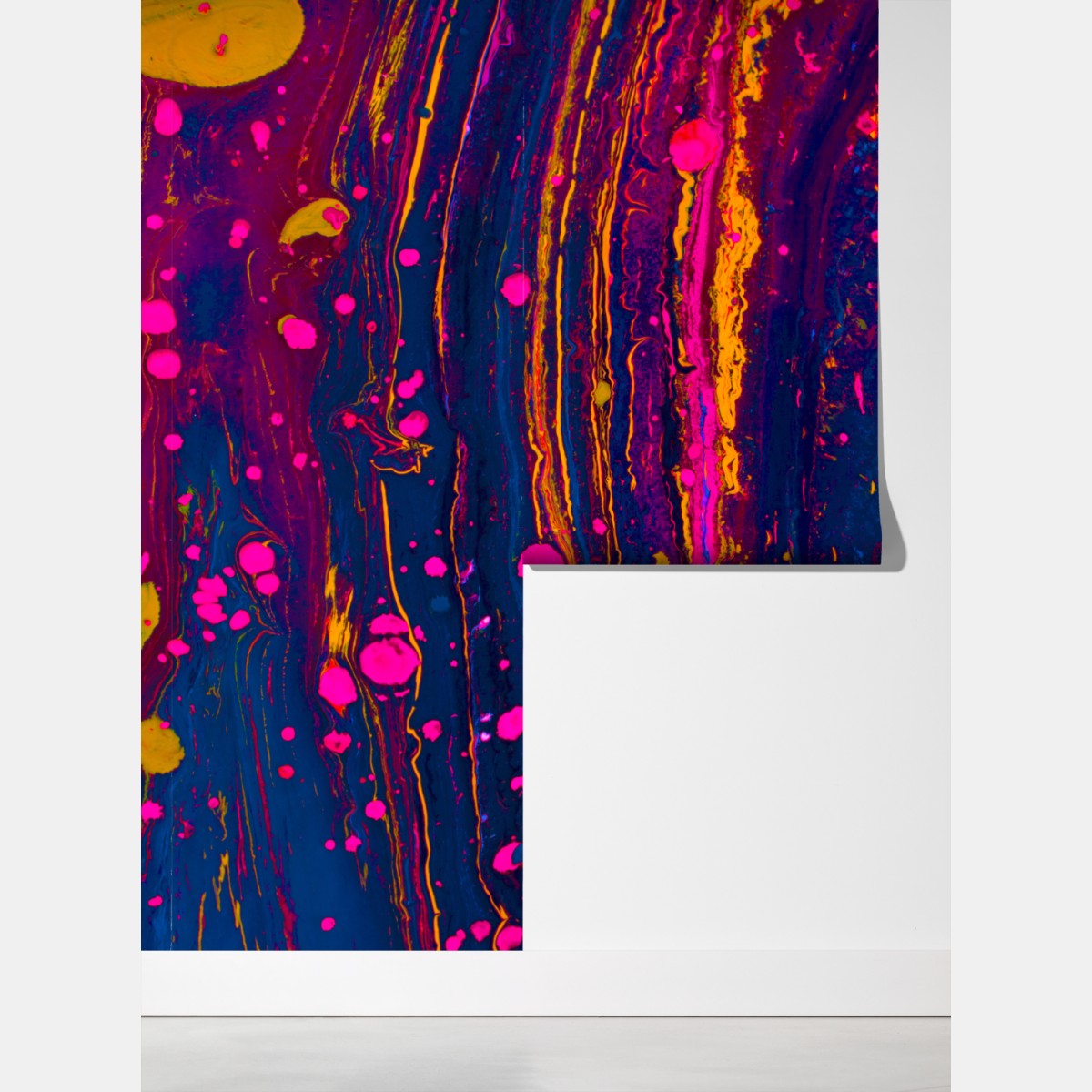 Fototapeta neonowa marmurkowa grafika abstrakcyjna – Wallissimo® Fototapeta neonowa marmurkowa grafika abstrakcyjna – Wallissimo®