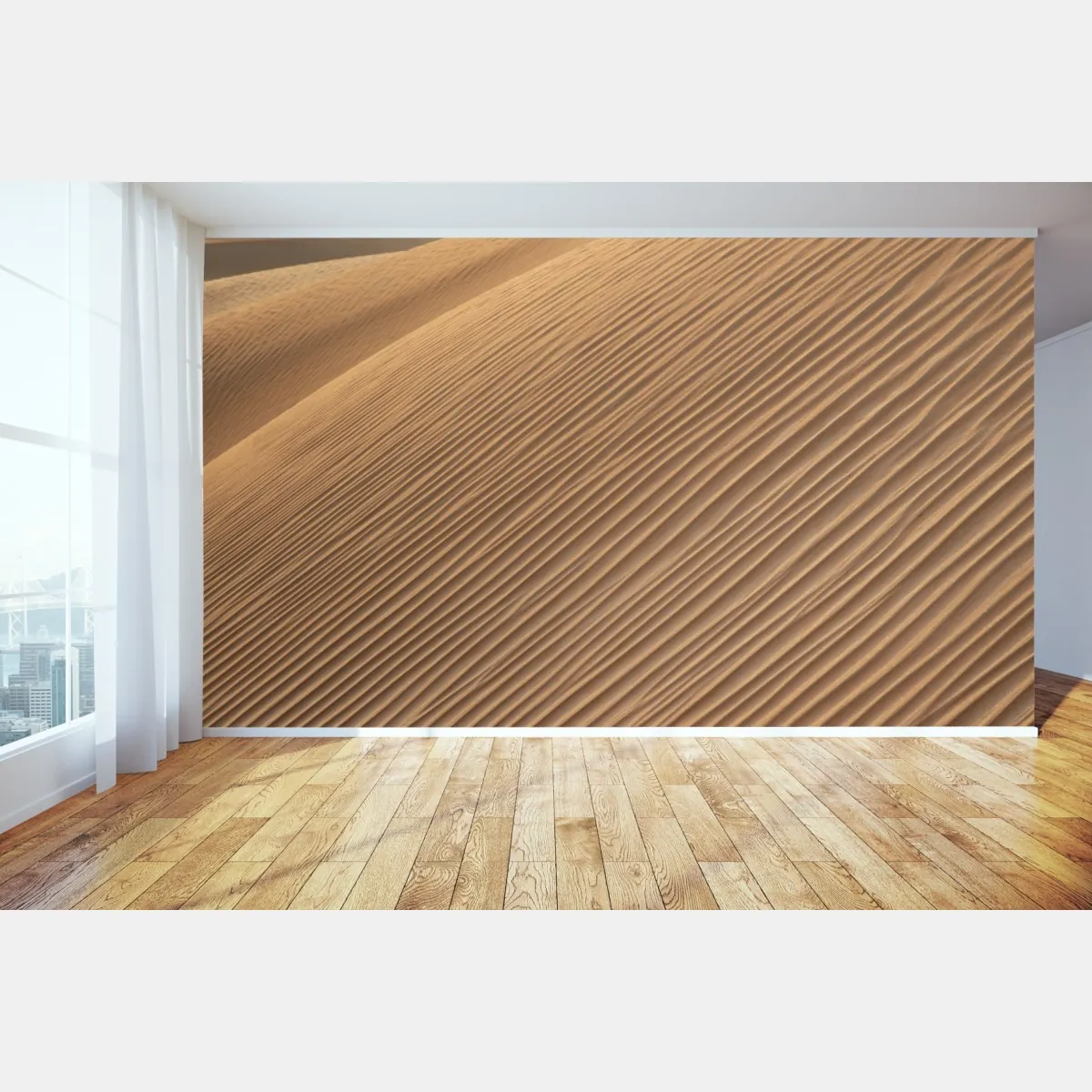 Fototapeta złote wydmy minimalistyczny krajobraz – Wallissimo® Fototapeta złote wydmy minimalistyczny krajobraz – Wallissimo®