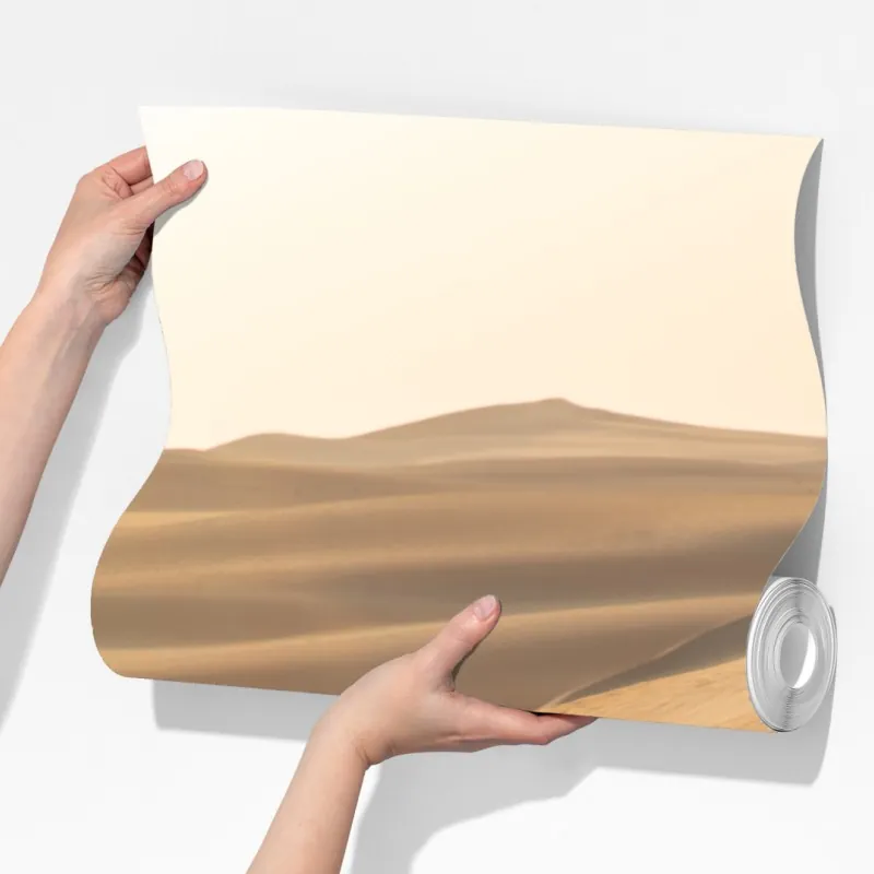 Fototapeta złote wydmy minimalistyczny krajobraz – Wallissimo® Fototapeta złote wydmy minimalistyczny krajobraz – Wallissimo®