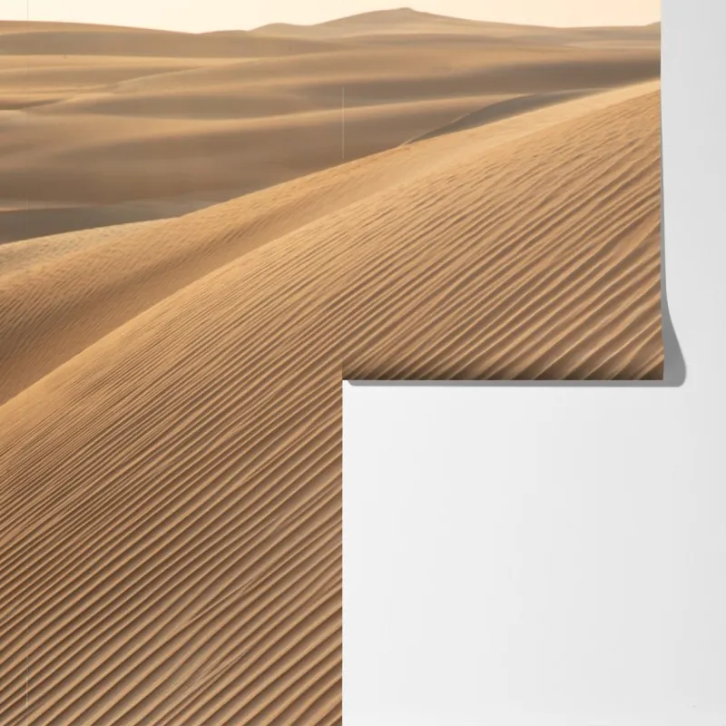 Fototapeta złote wydmy minimalistyczny krajobraz – Wallissimo® Fototapeta złote wydmy minimalistyczny krajobraz – Wallissimo®