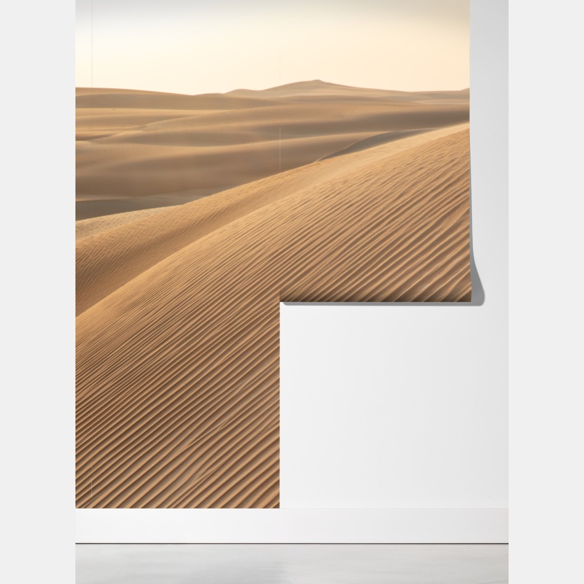 Fototapeta złote wydmy minimalistyczny krajobraz – Wallissimo® Fototapeta złote wydmy minimalistyczny krajobraz – Wallissimo®