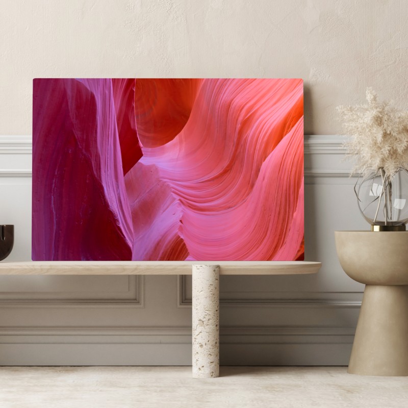 Obraz na płótnie Antelope Canyon fale piaskowca – Wallissimo® Obraz na płótnie Antelope Canyon fale piaskowca – Wallissimo®