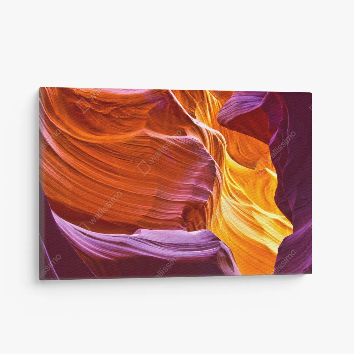 Obraz na płótnie słoneczny kanion piaskowcowy – Wallissimo® Obraz na płótnie słoneczny kanion piaskowcowy – Wallissimo®