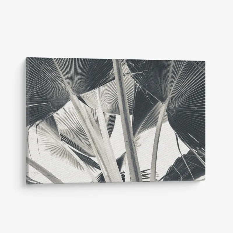 Obraz na płótnie zachód słońca nad klifem i nadmorską wioską – Wallissimo®