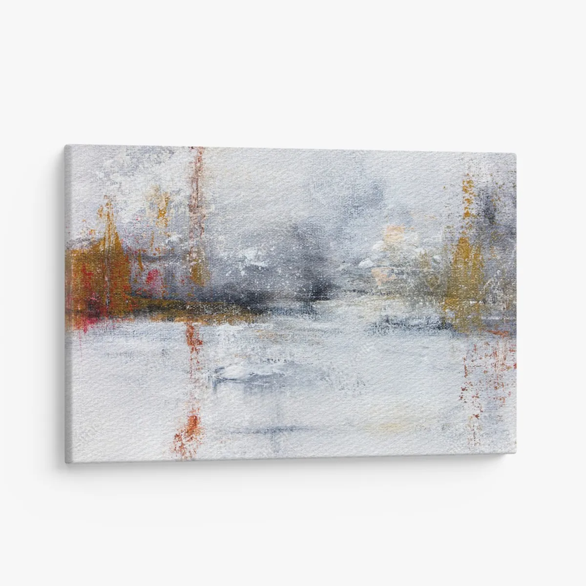 Obraz na płótnie spokojny abstrakcyjny krajobraz w delikatnych tonach – Wallissimo® Obraz na płótnie spokojny abstrakcyjny krajobraz w delikatnych tonach – Wallissimo®