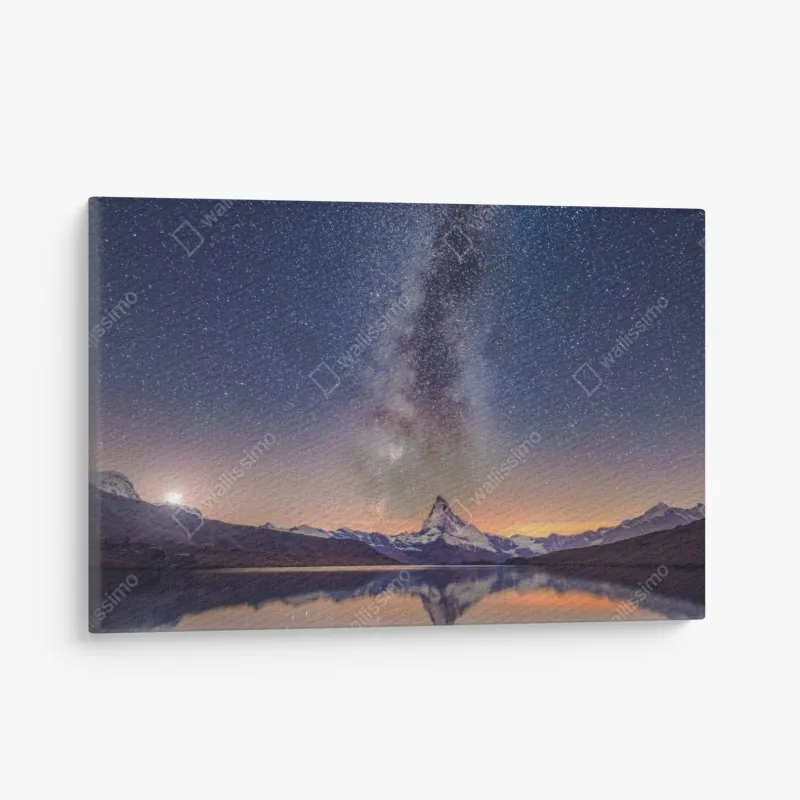 Obraz na płótnie zachód słońca w Tre Cime di Lavaredo – Wallissimo®