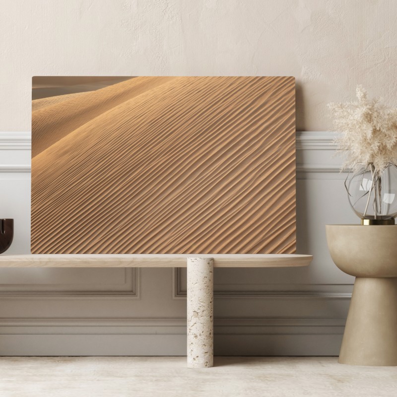 Obraz na płótnie złote wydmy minimalistyczny krajobraz – Wallissimo® Obraz na płótnie złote wydmy minimalistyczny krajobraz – Wallissimo®
