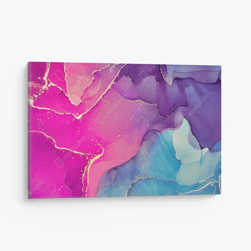 Obraz na płótnie żywe abstrakcyjne oko w stylu pop art – Wallissimo®