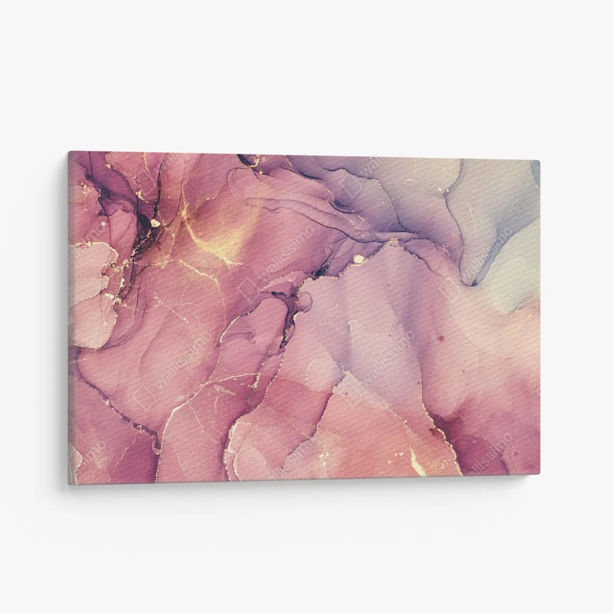 Obraz na płótnie eteryczna fioletowa abstrakcja marmurowa – Wallissimo® Obraz na płótnie eteryczna fioletowa abstrakcja marmurowa – Wallissimo®