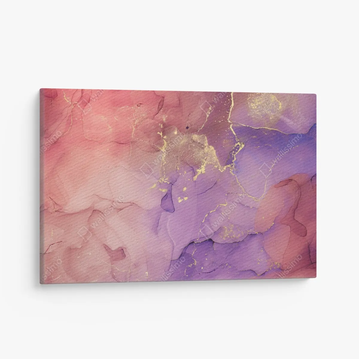 Obraz na płótnie eteryczna różowo-fioletowa marmurowa grafika – Wallissimo® Obraz na płótnie eteryczna różowo-fioletowa marmurowa grafika – Wallissimo®