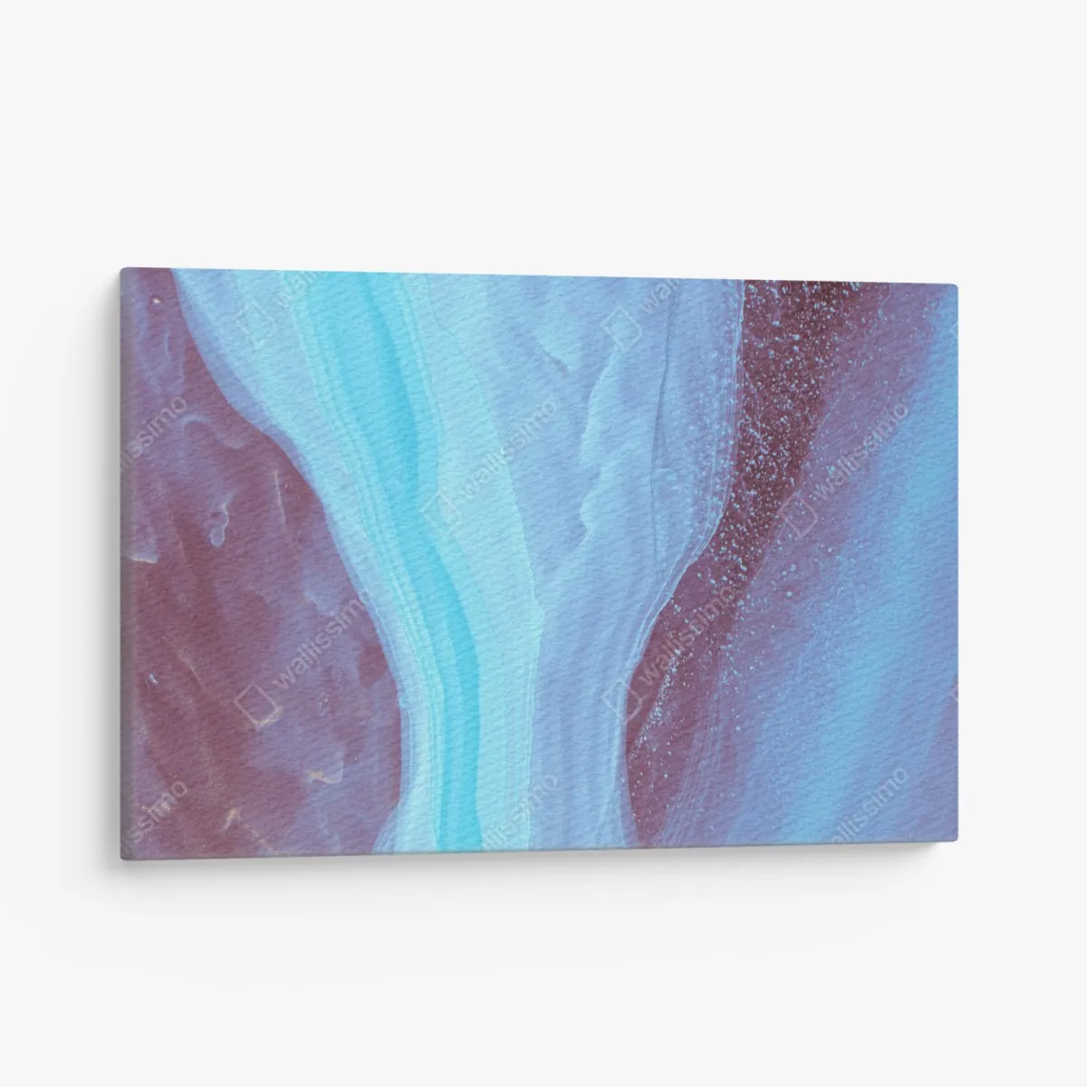 Obraz na płótnie eteryczna turkusowo-różowa marmurowa abstrakcja – Wallissimo® Obraz na płótnie eteryczna turkusowo-różowa marmurowa abstrakcja – Wallissimo®
