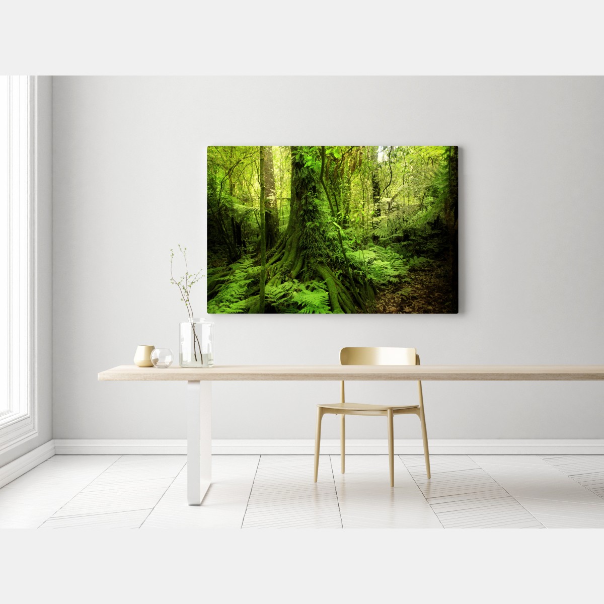 Obraz na płótnie bujna tropikalna dżungla – Wallissimo® Obraz na płótnie bujna tropikalna dżungla – Wallissimo®