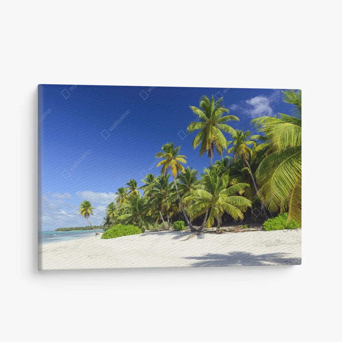 Obraz na płótnie spokojna Punta Cana tropikalna plaża – Wallissimo® Obraz na płótnie spokojna Punta Cana tropikalna plaża – Wallissimo®