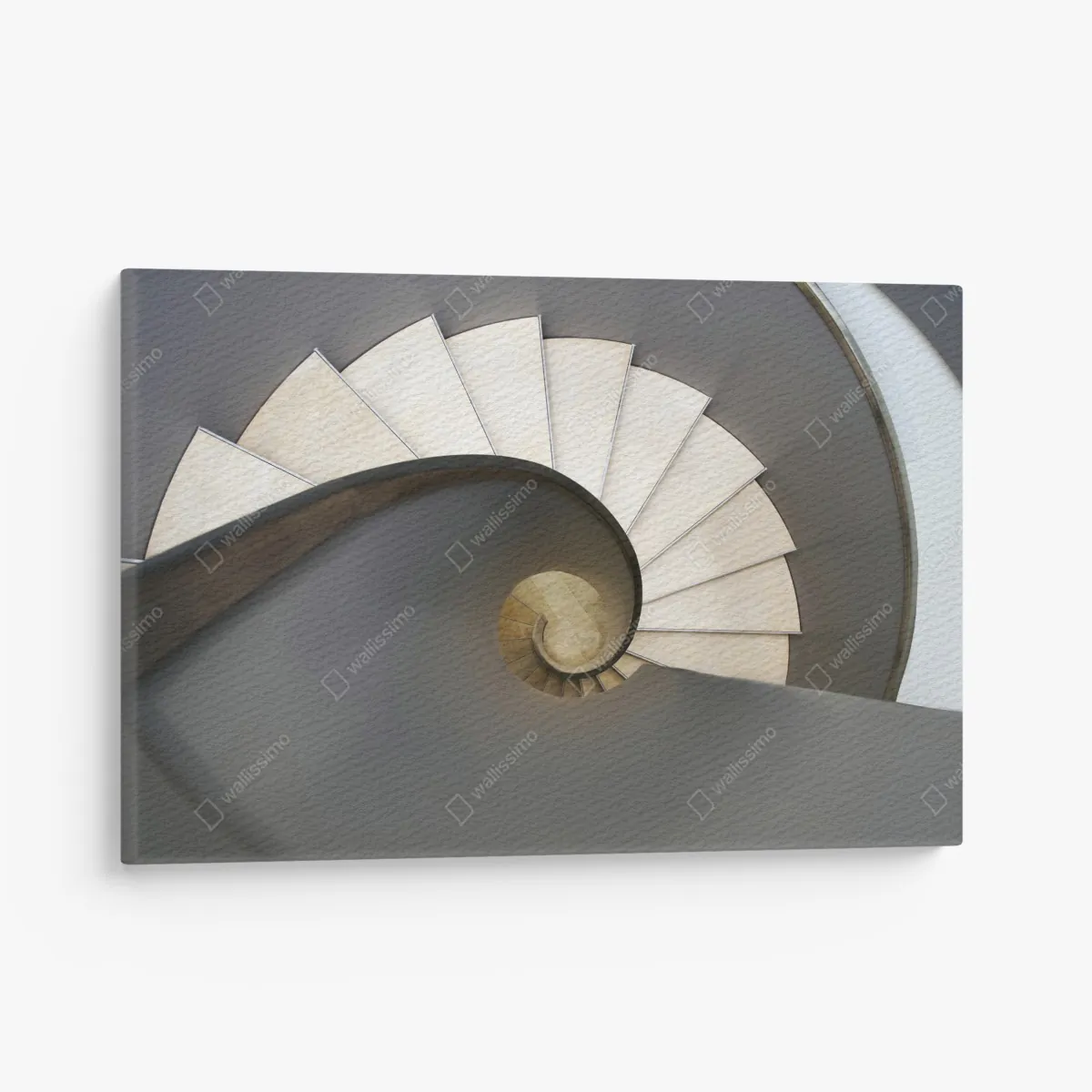 Obraz na płótnie spiralne schody abstrakcyjna kompozycja – Wallissimo® Obraz na płótnie spiralne schody abstrakcyjna kompozycja – Wallissimo®