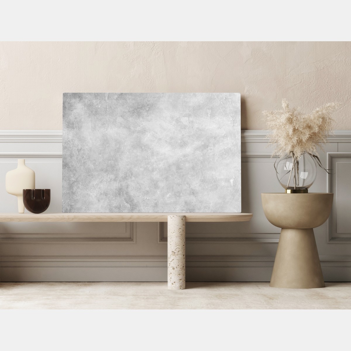 Obraz na płótnie subtelna szara tekstura betonu – Wallissimo® Obraz na płótnie subtelna szara tekstura betonu – Wallissimo®