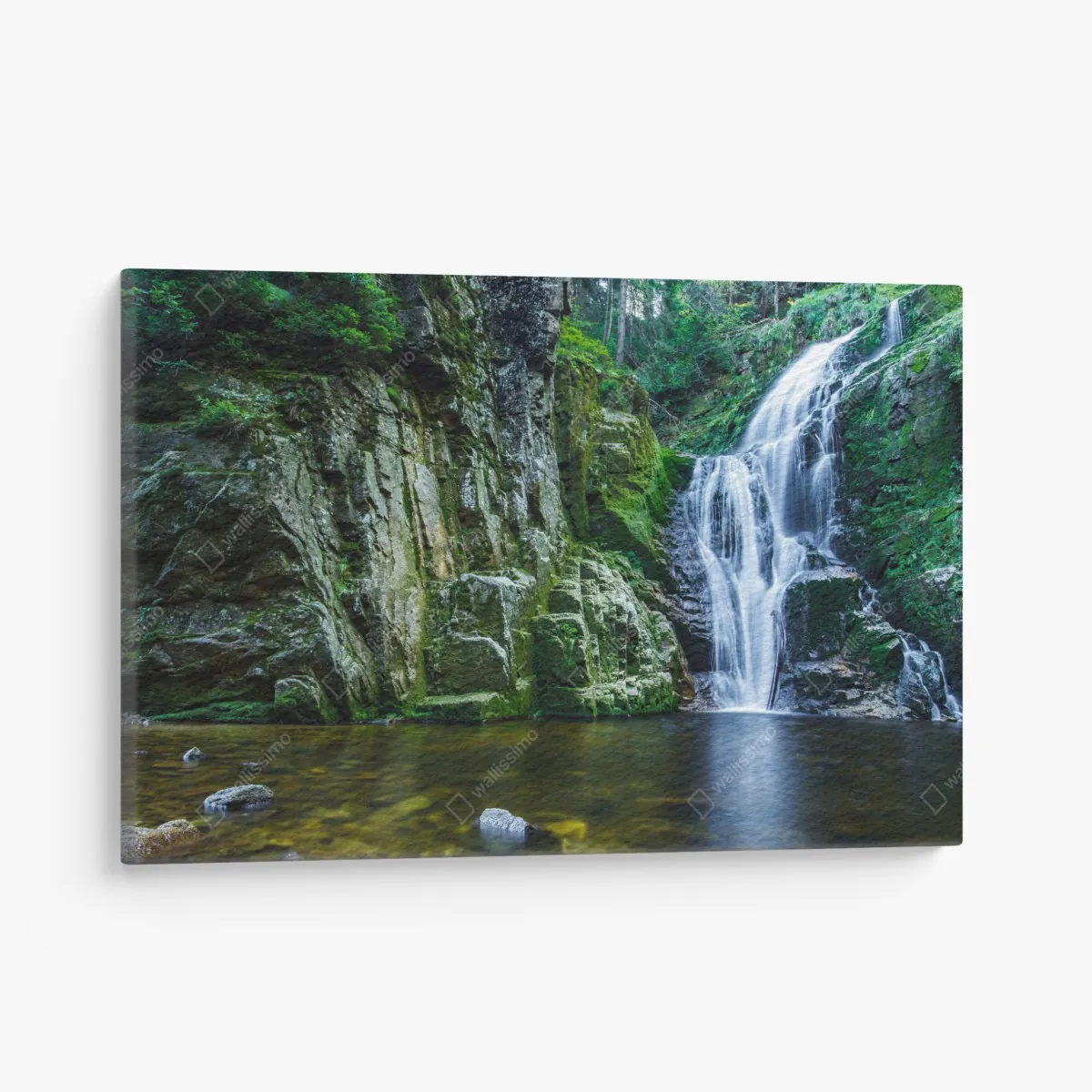 Obraz na płótnie wodospad Kamienczyk w Karkonoszach – Wallissimo® Obraz na płótnie wodospad Kamienczyk w Karkonoszach – Wallissimo®