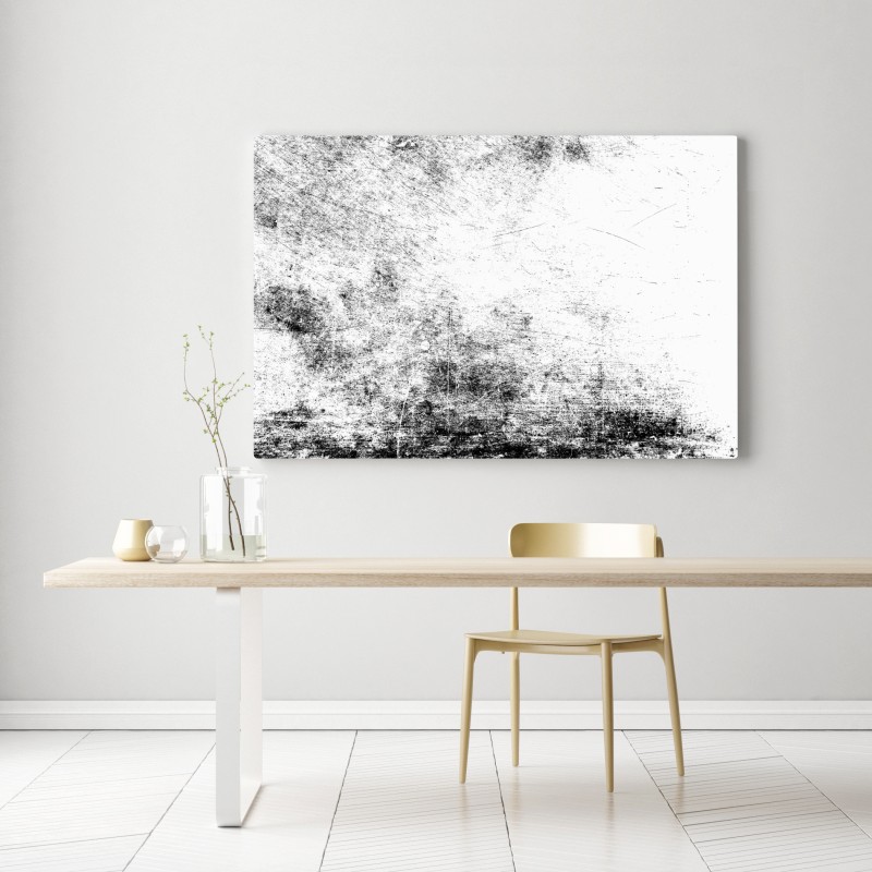 Obraz na płótnie czarna tekstura betonu – Wallissimo® Obraz na płótnie czarna tekstura betonu – Wallissimo®