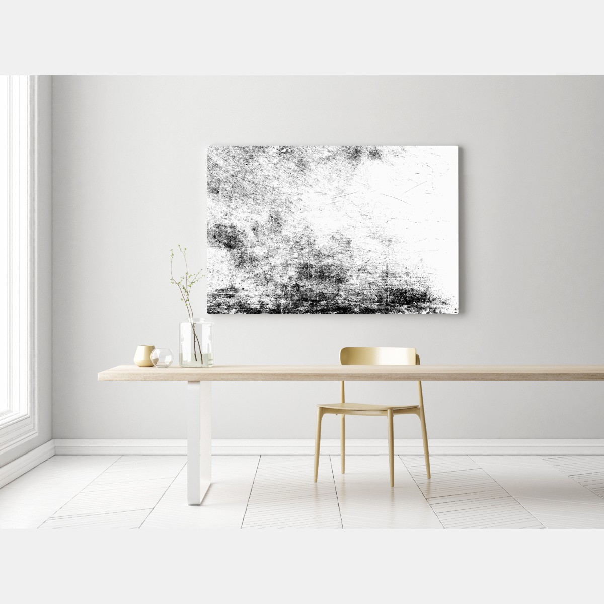 Obraz na płótnie czarna tekstura betonu – Wallissimo® Obraz na płótnie czarna tekstura betonu – Wallissimo®