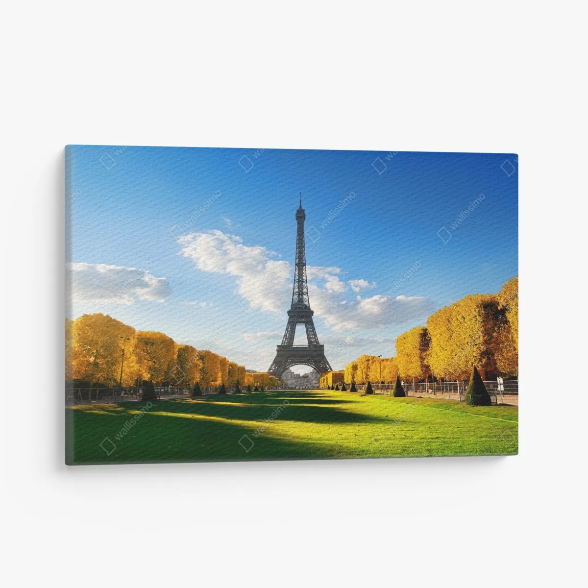 Obraz na płótnie wiosna na Champs de Mars, Wieża Eiffla, Paryż – Wallissimo® Obraz na płótnie wiosna na Champs de Mars, Wieża Eiffla, Paryż – Wallissimo®