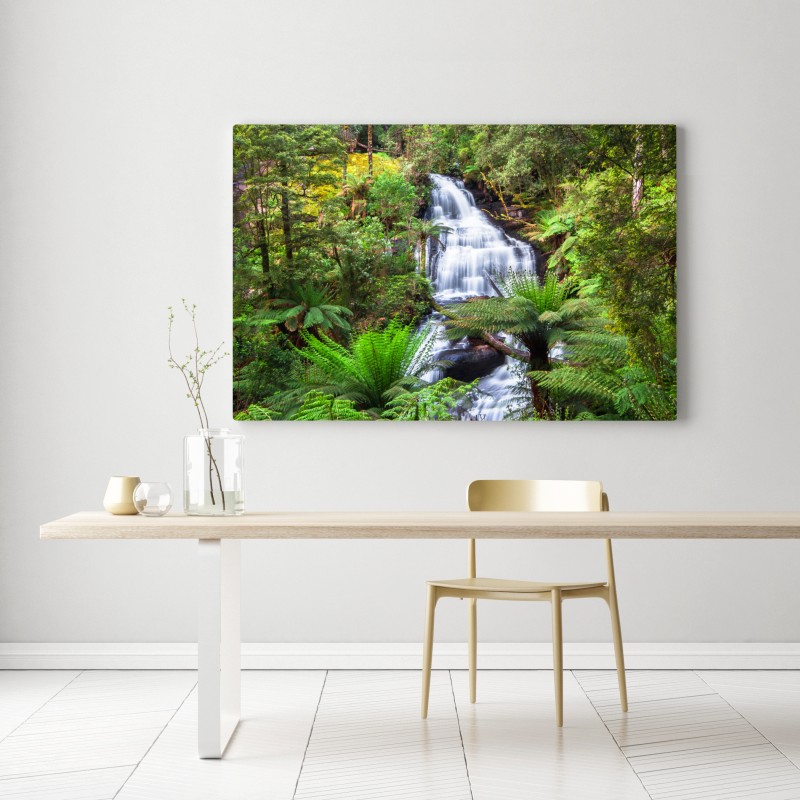 Obraz na płótnie Triplet Falls wodospad w Great Otway National Park – Wallissimo® Obraz na płótnie Triplet Falls wodospad w Great Otway National Park – Wallissimo®