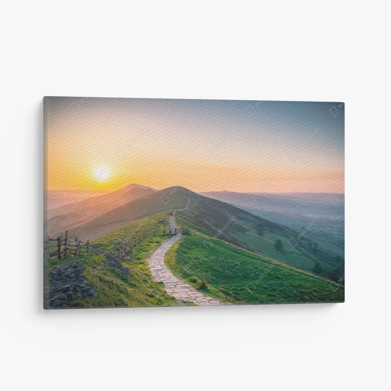 Obraz na płótnie turkusowo-złota abstrakcyjna marmurkowa faktura – Wallissimo®