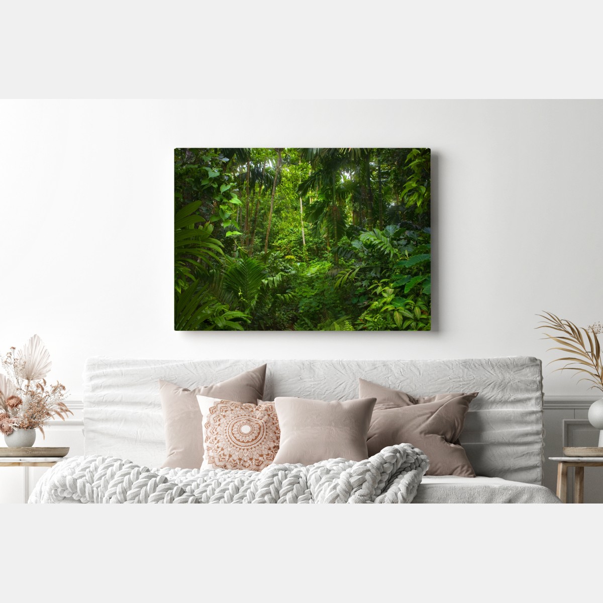 Obraz na płótnie bujna tropikalna dżungla – Wallissimo® Obraz na płótnie bujna tropikalna dżungla – Wallissimo®