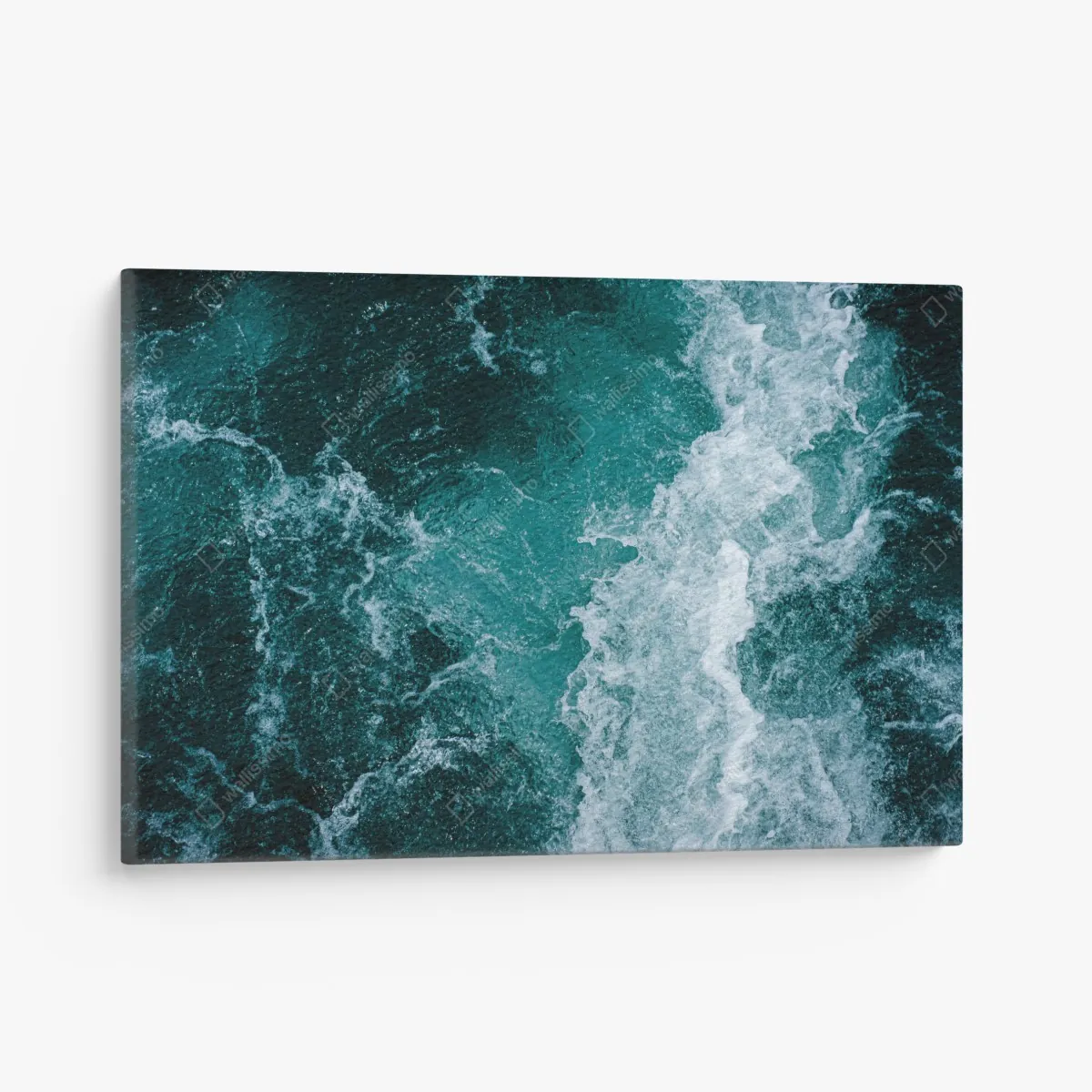 Obraz na płótnie turkusowe fale morskie – Wallissimo® Obraz na płótnie turkusowe fale morskie – Wallissimo®