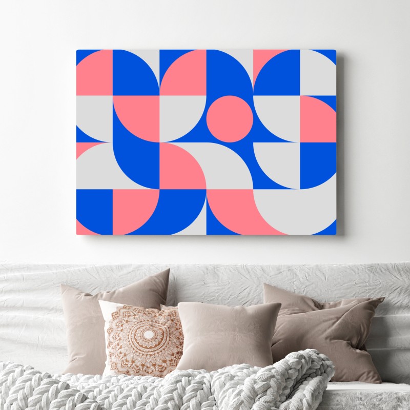 Obraz na płótnie skandynawska kompozycja geometryczna – Wallissimo® Obraz na płótnie skandynawska kompozycja geometryczna – Wallissimo®