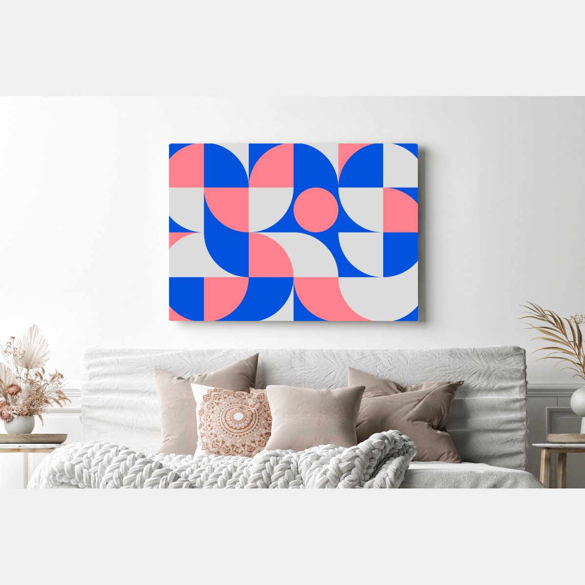 Obraz na płótnie skandynawska kompozycja geometryczna – Wallissimo® Obraz na płótnie skandynawska kompozycja geometryczna – Wallissimo®