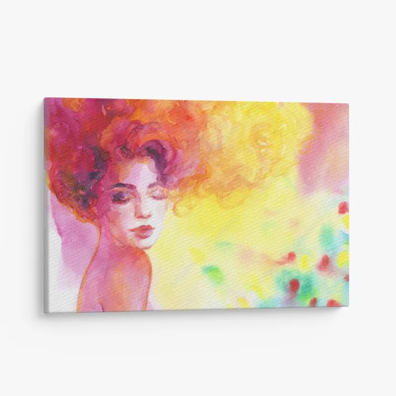 Obraz na płótnie intensywny fioletowy 3d wir wstęg – Wallissimo®