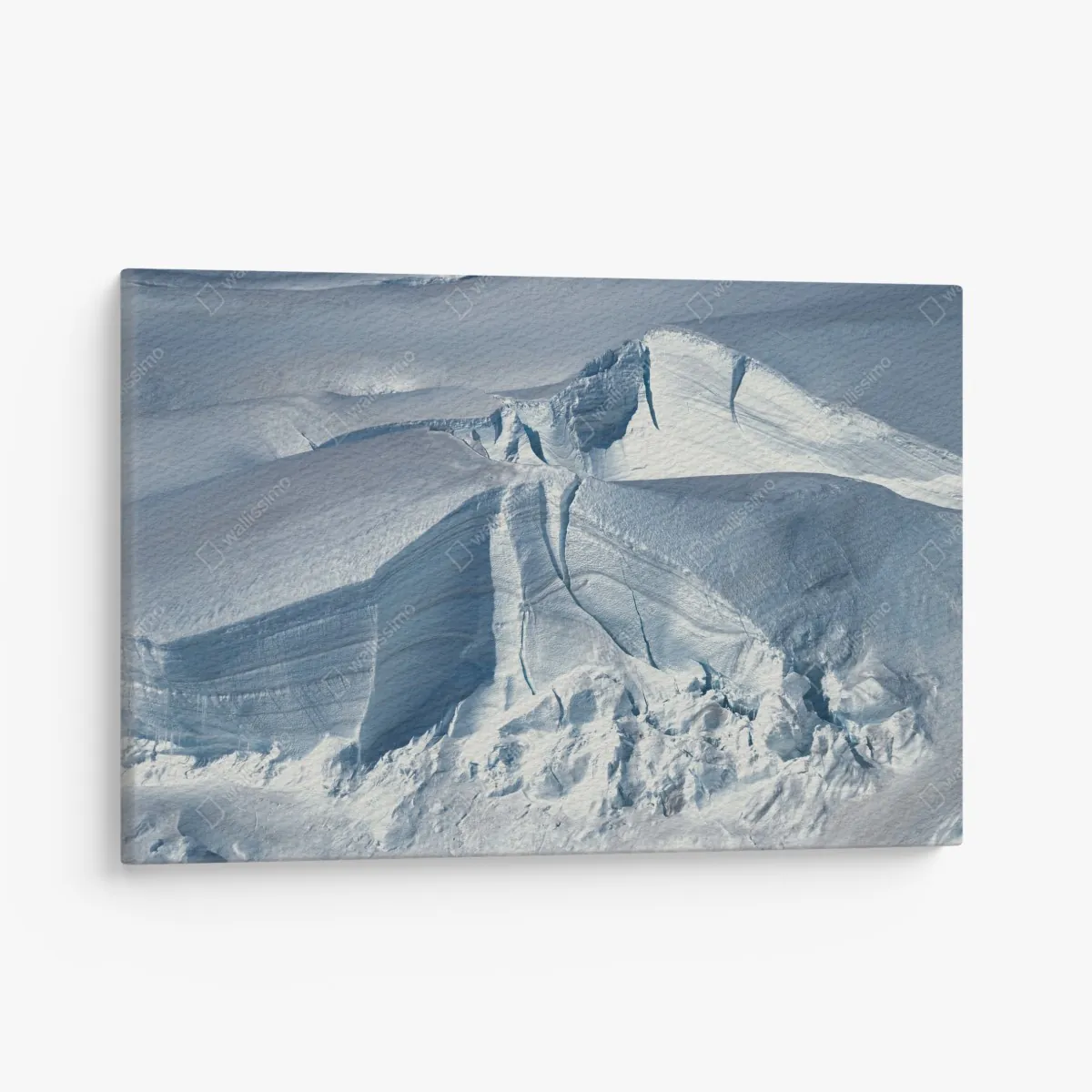 Obraz na płótnie lodowiec i szczelina w błękicie – Wallissimo® Obraz na płótnie lodowiec i szczelina w błękicie – Wallissimo®